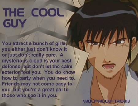 Wolfwood-Cool Guy